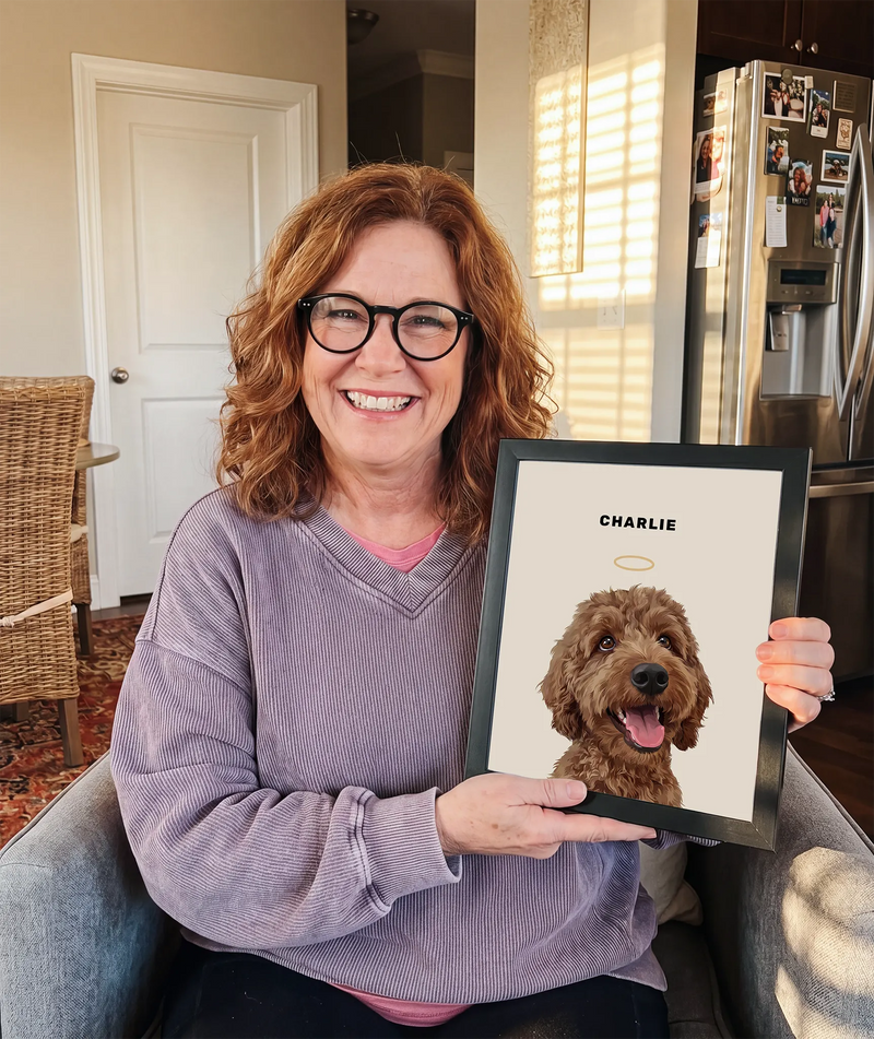 Pet Memorial Portrait