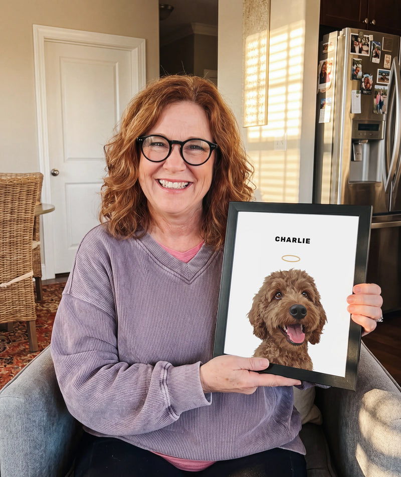 Pet Memorial Portrait
