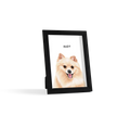 Custom Desktop Pet Portrait, Hand-Drawn From Your Photo