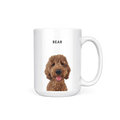 Custom Modern Pet Portrait Mug